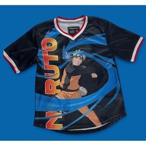 Reason Naruto Shippuden Anime Graphic Jersey Tee Shirt Mens Small